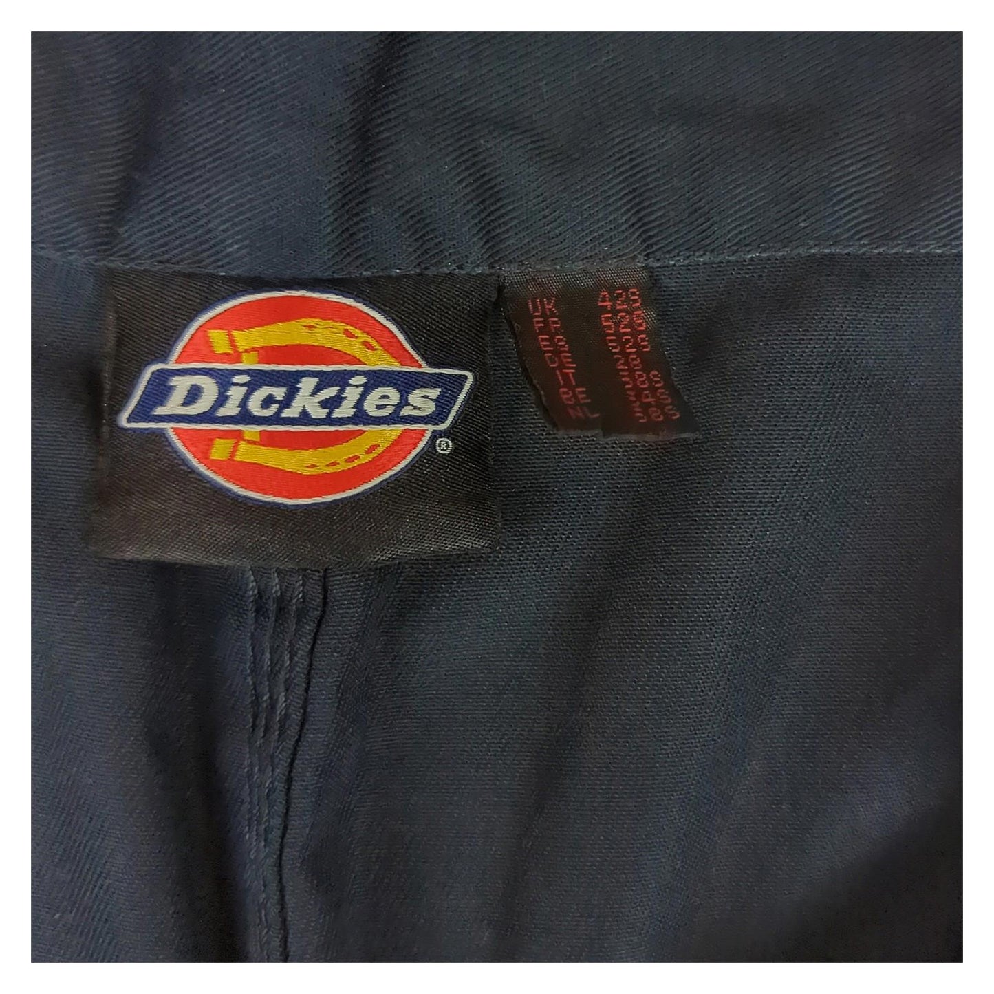 Dickies Dickies Black Cargo Work Trousers W36 L32 Polyester Cotton Durable Utility Pants workear RewearableUK