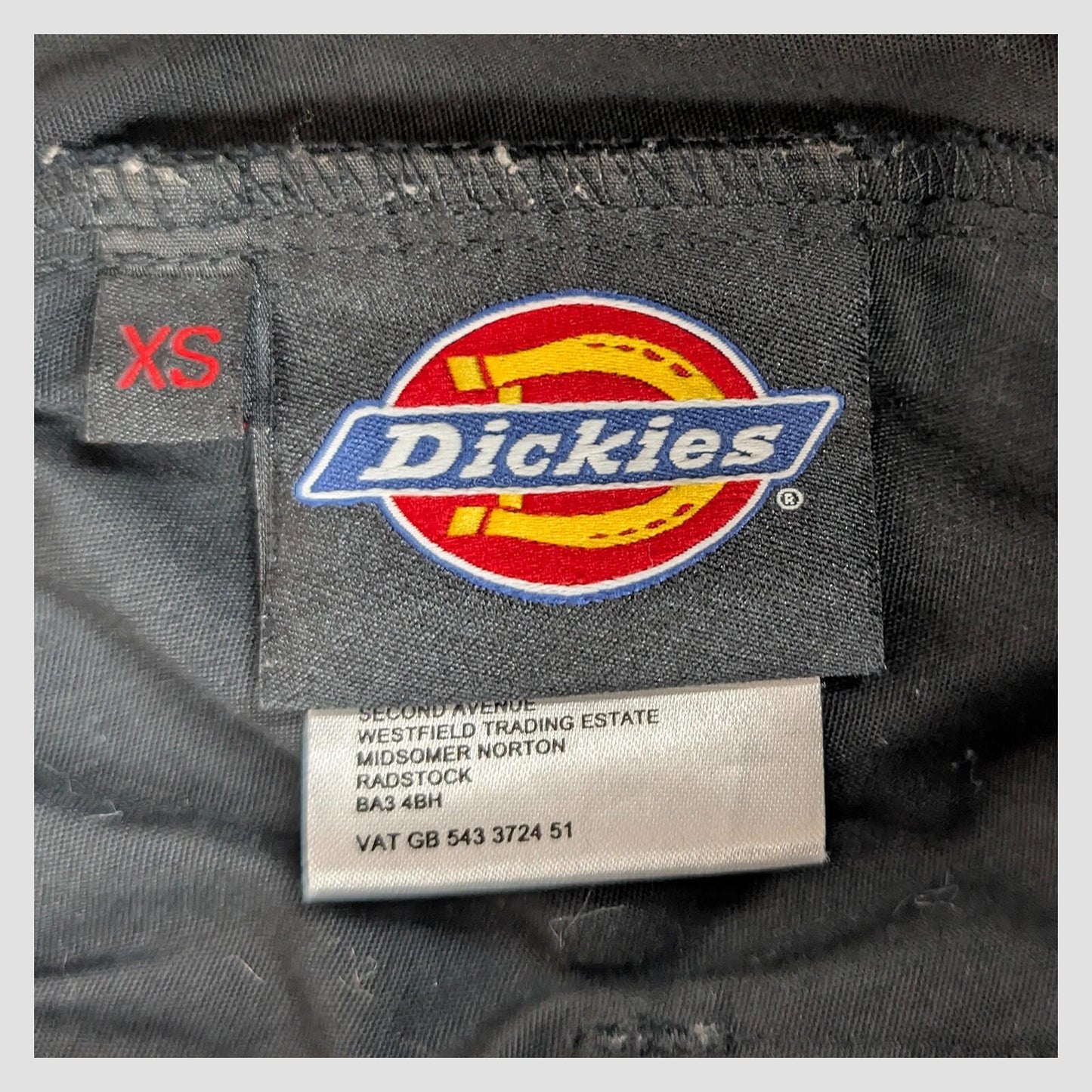 Dickies Black Drawstring Elastic Waist Cargo Scrub Work Pants Trousers Size XS by Dickies – | RewearableUK