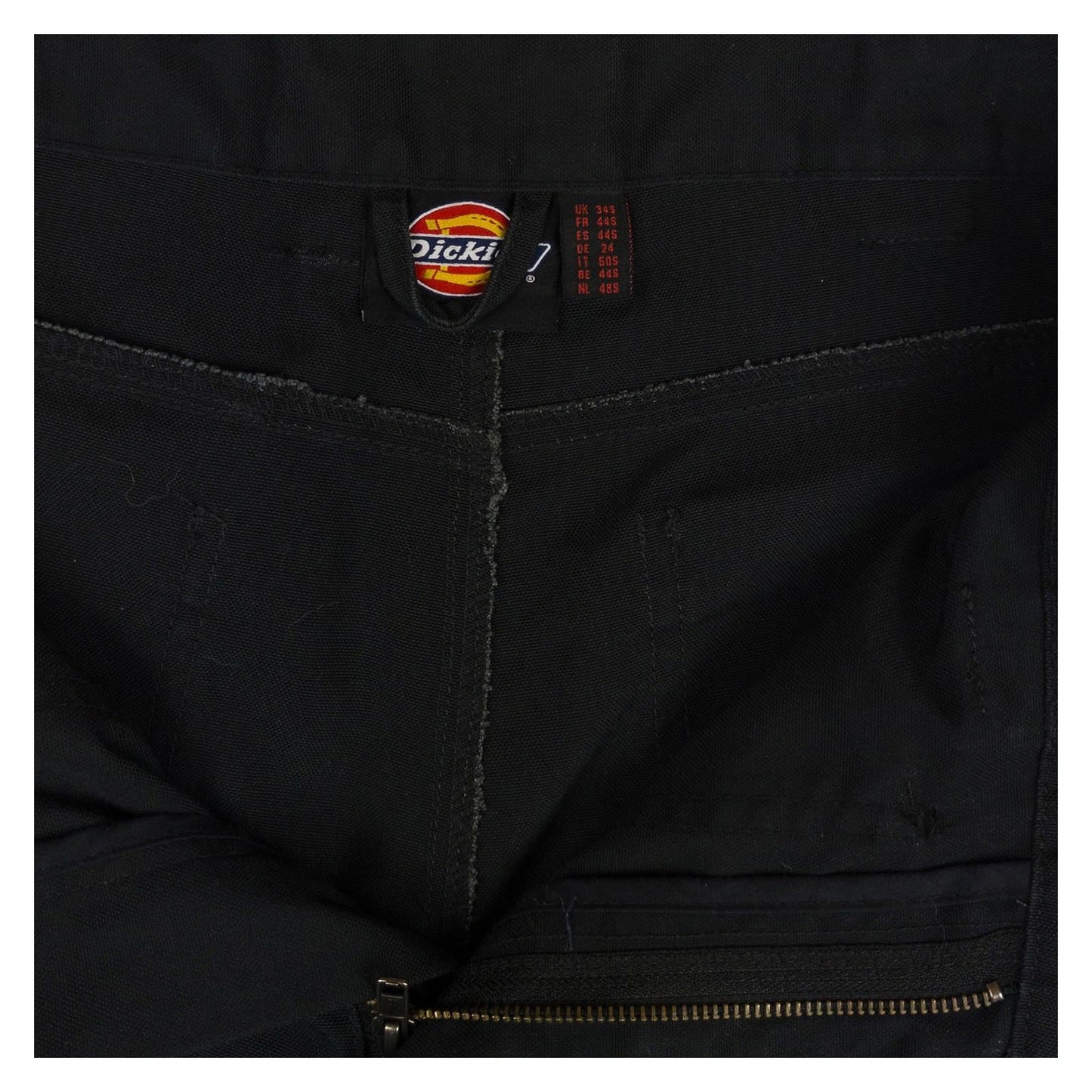 Dickies Black Work Trousers 34 S – Reinforced Knees by Dickies – workear | RewearableUK