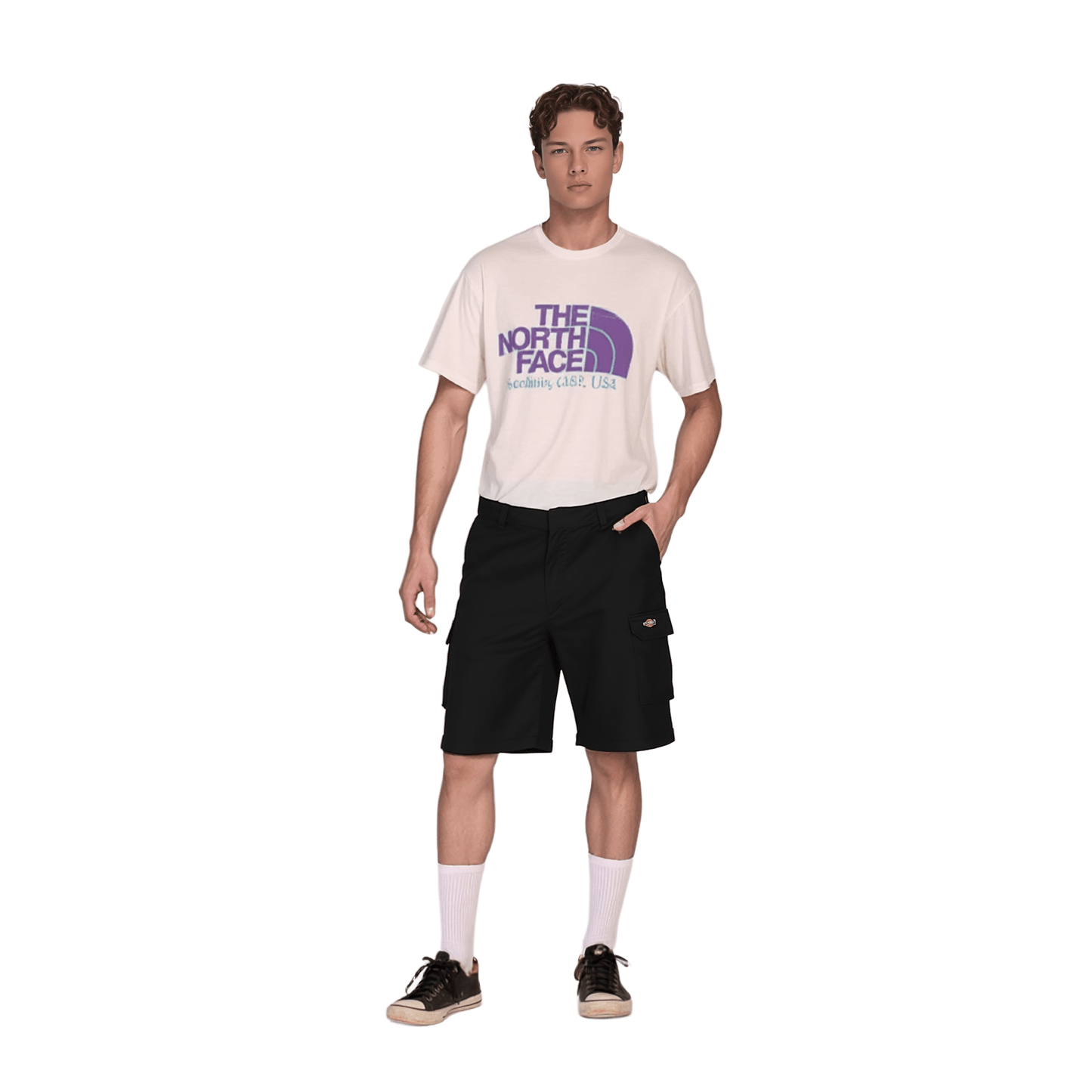 Dickies Dickies Black Workwear Cargo Shorts - W36 workear RewearableUK