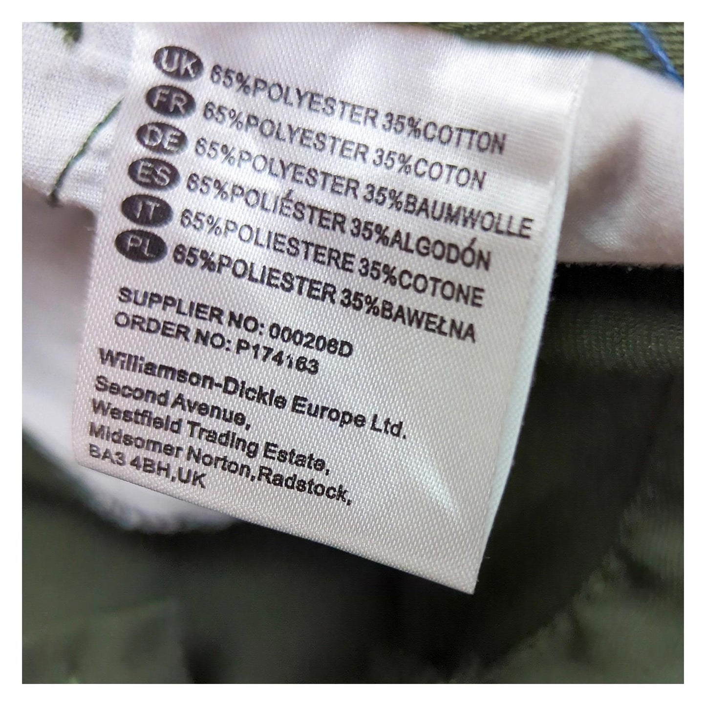 Dickies Dickies Cargo Work Shorts Dark Green W34 Men’s Utility Pockets Durable Blend workear RewearableUK