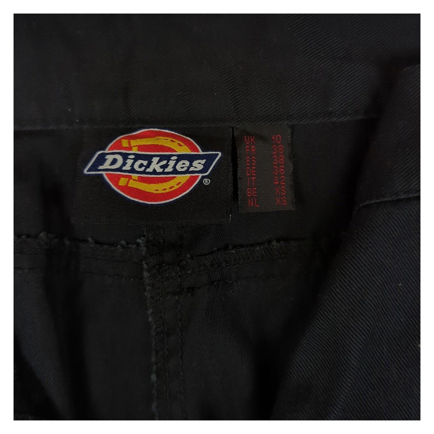 Dickies Dickies Cargo Work Trousers Black - Women's UK 10 workear RewearableUK