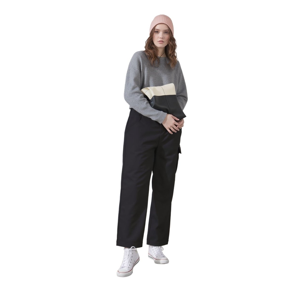 Dickies Dickies Cargo Work Trousers Black - Women's UK 10 workear RewearableUK