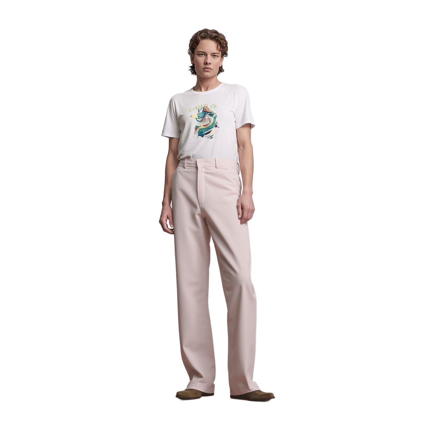 Dickies Dickies Classic Straight Fit Light Pink Trousers Men W32 – Casual Work Pants workear RewearableUK