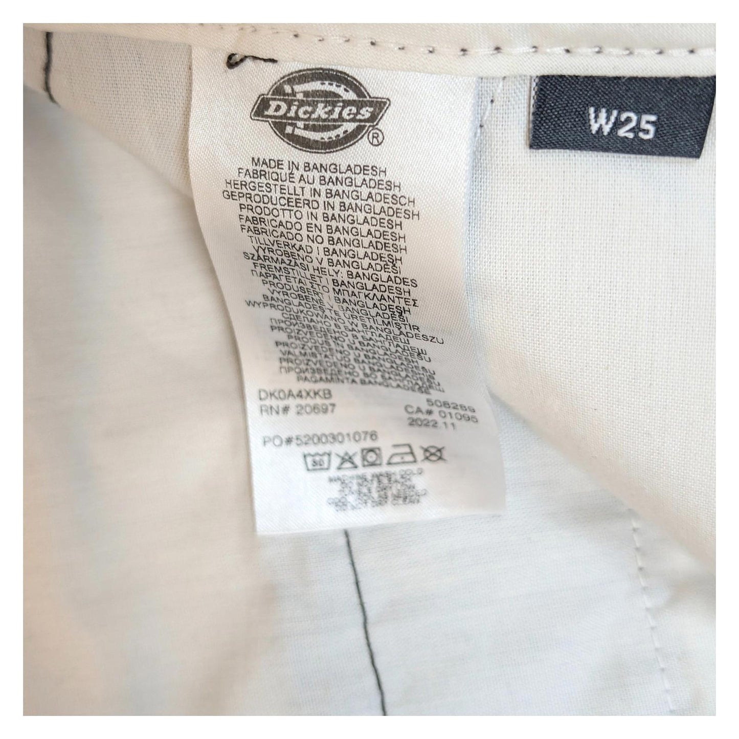 Dickies Classic Work Pants W25 Charcoal Grey Straight Leg Chino Trousers NWOT by Dickies – | RewearableUK