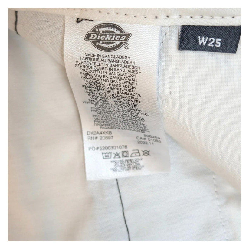 Dickies Classic Work Pants W25 Charcoal Grey Straight Leg Chino Trousers NWOT by Dickies – | RewearableUK