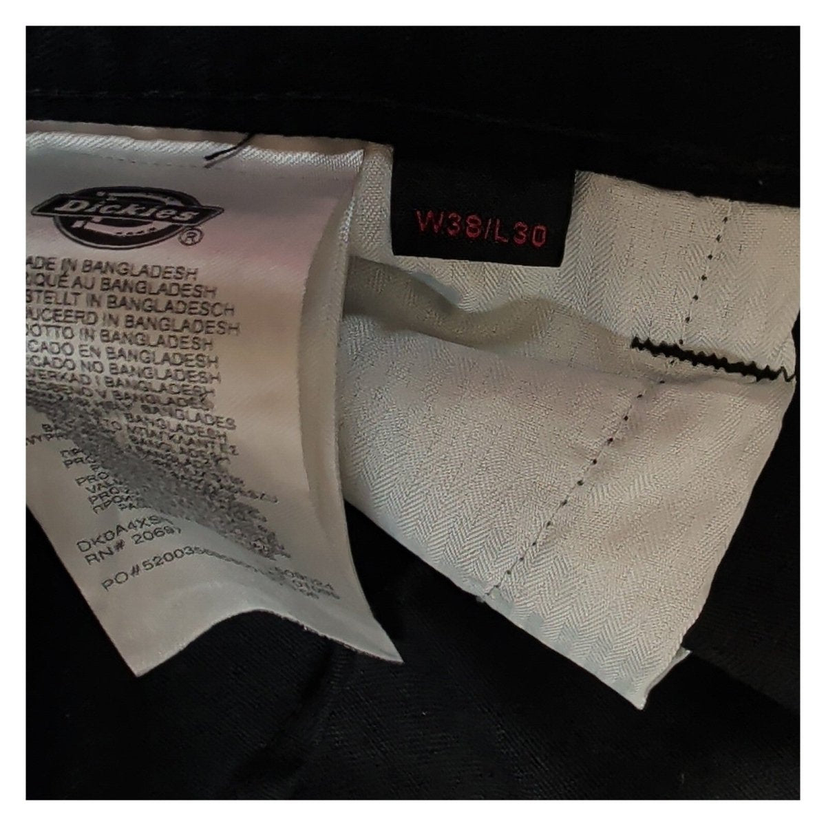 Dickies Everyday Work Trousers W38 L30 Black Cargo Knee Pad Utility Pants – product photo 7 | RewearableUK