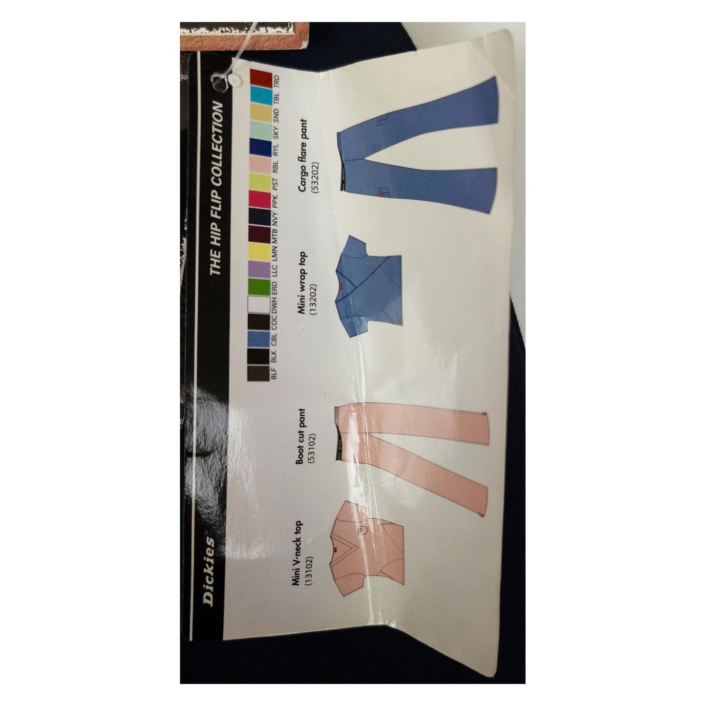 Dickies Hip Flip Medical Scrub Trousers Large L Navy Blue Flare Cargo 53202 New by Dickies – | RewearableUK