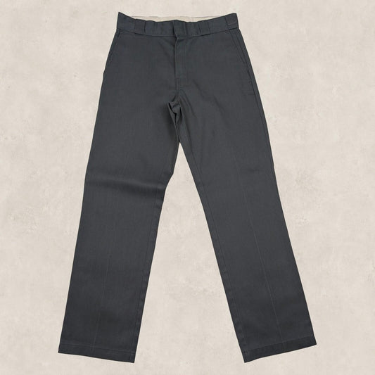 Dickies Mens Black 874 Original Straight Fit Work Pants Trousers Size W30 L32 by Dickies – | RewearableUK