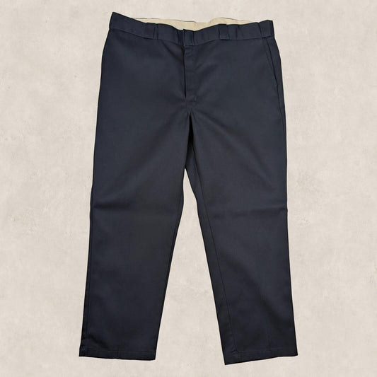 Dickies Mens Dark Grey Original Straight Fit Work Pants Trousers Size W42 L30 by Dickies – | RewearableUK