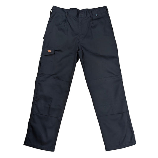 dickies mens navy blue cargo knee pad pockets work trousers pants size 36 r by Dickies – WORKWEAR | RewearableUK
