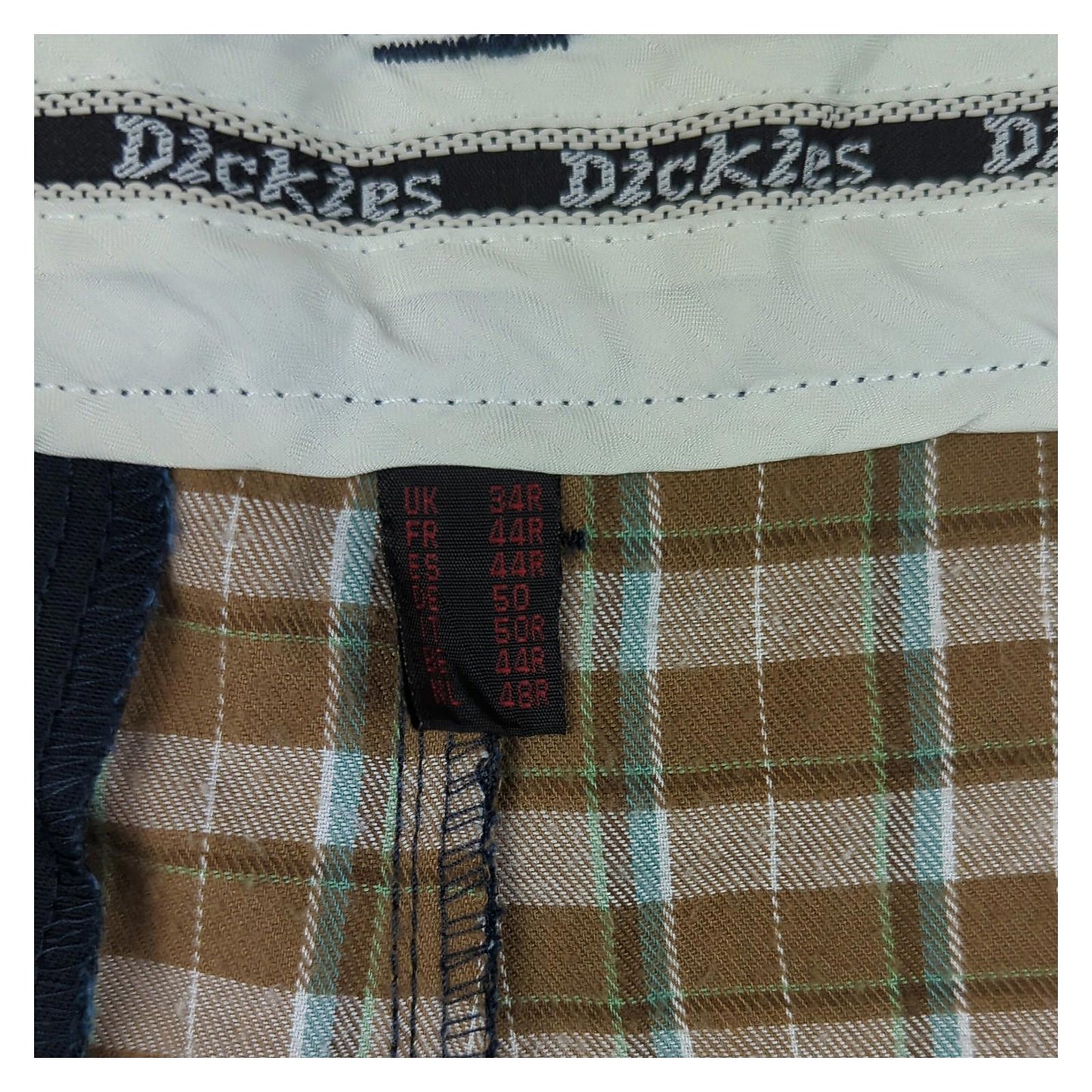 Dickies Dickies Mens Work Trousers Size 44 R Navy Blue Straight Fit Durable Workwear workear RewearableUK