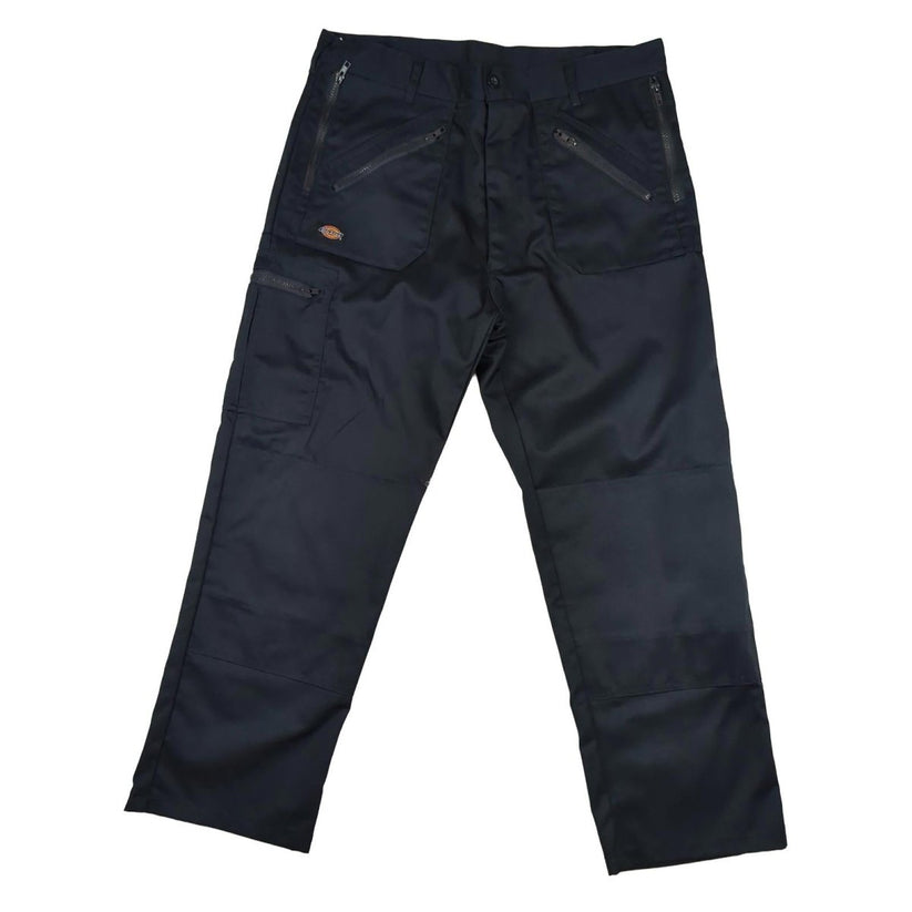 Dickies Dickies navy cargo work trousers W36S polycotton blend workear RewearableUK