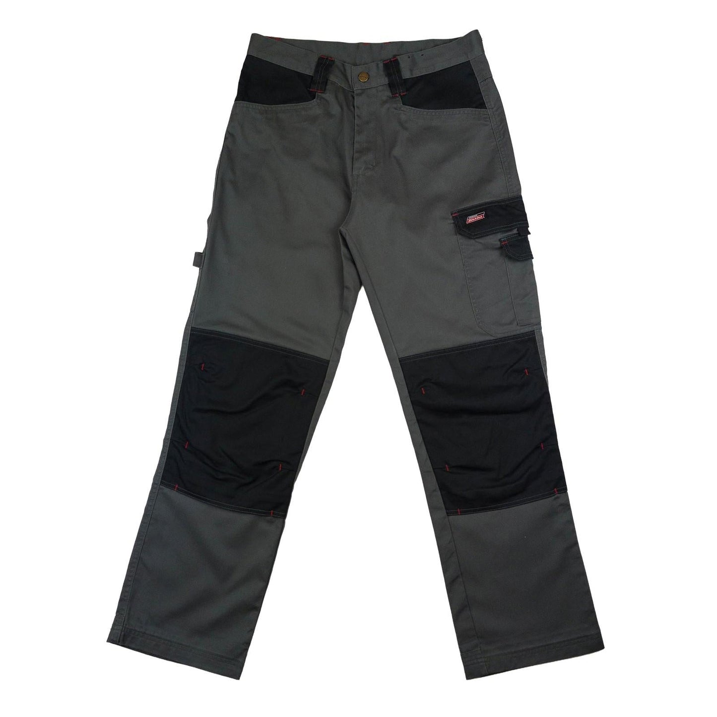 Dickies Dickies Pro Two - Tone Reinforced Work Trousers Men 32 R – Grey Utility Pants workear RewearableUK