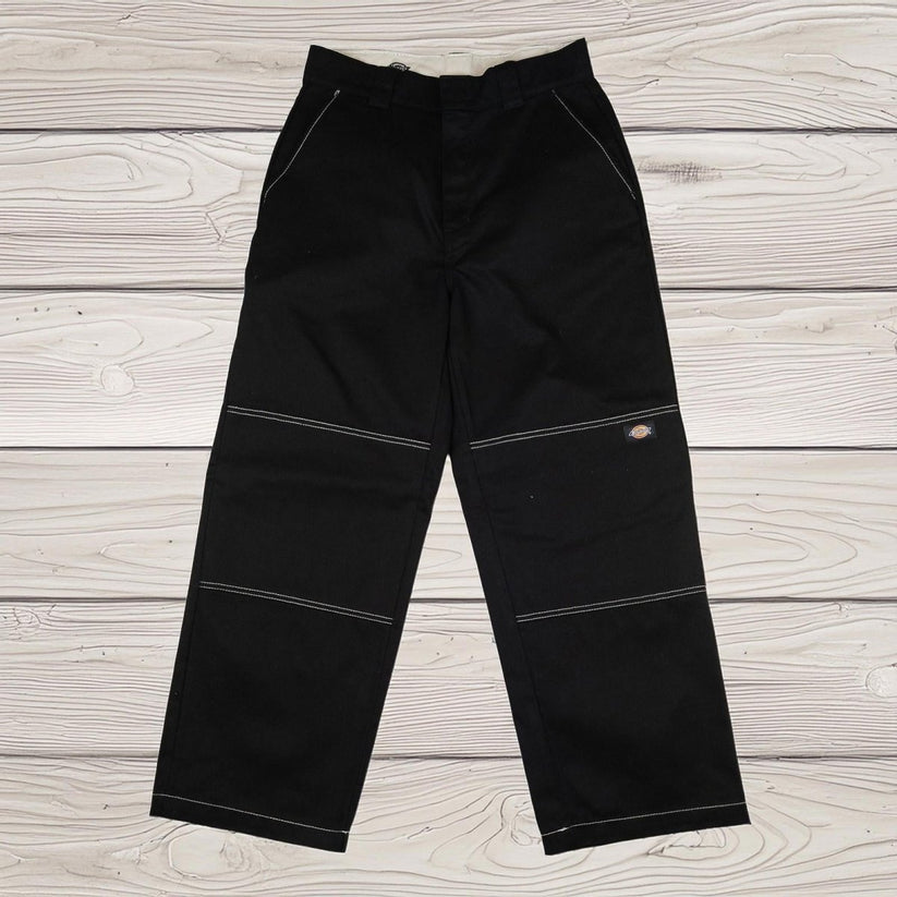 Dickies Pro Work Trousers W32 R Black Holster Pockets Knee Pad Reflective Pants by Dickies – | RewearableUK