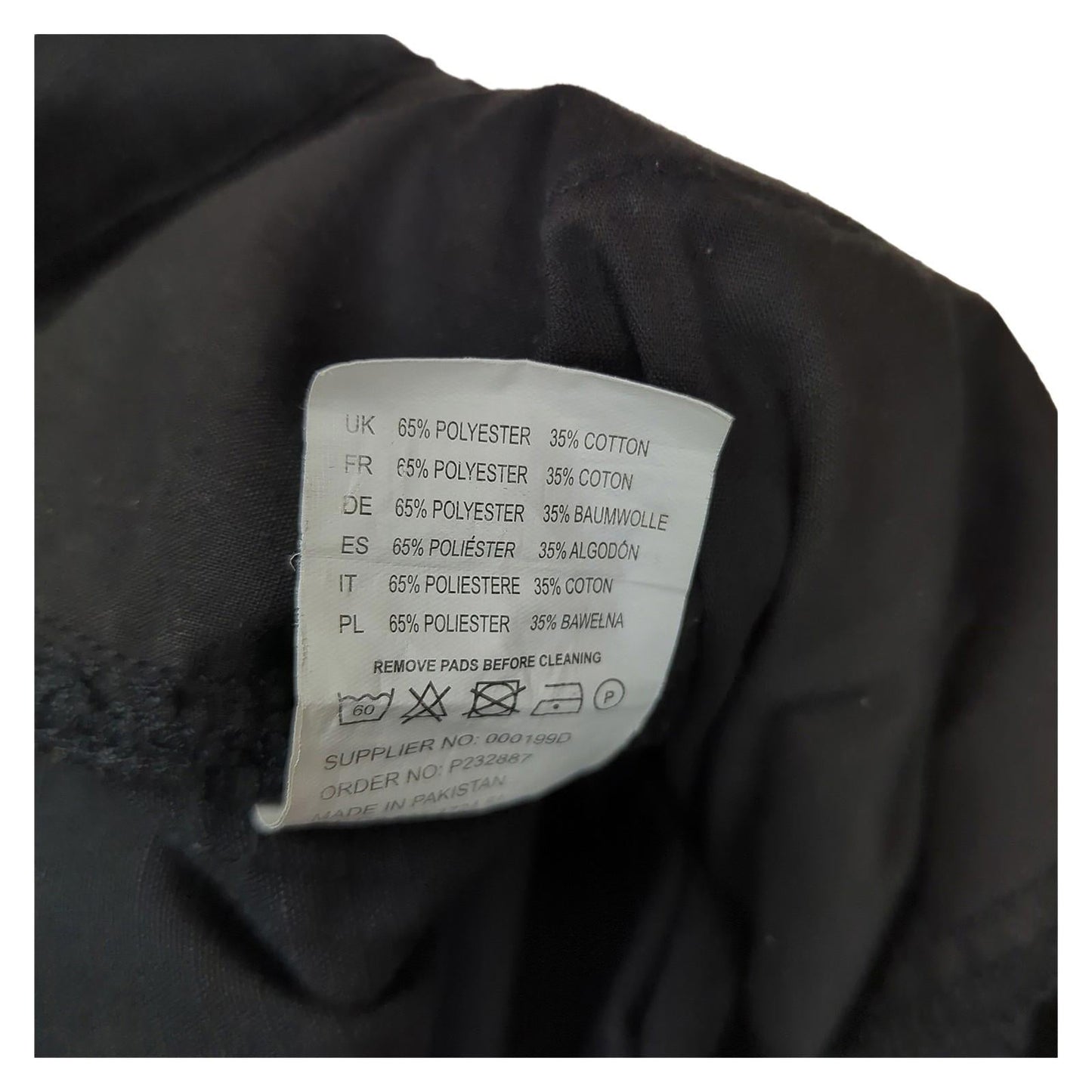 Dickies Dickies Pro Workwear Trousers DP1000 Black Reflective Cordura Reinforced W26R workear RewearableUK