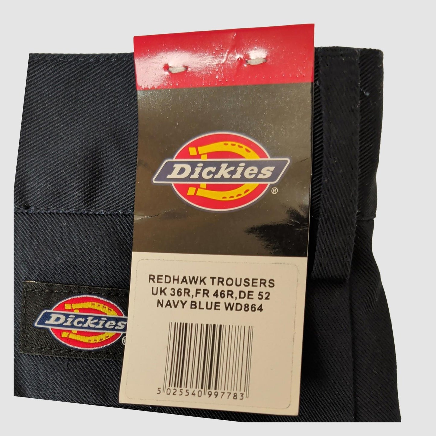 Dickies Redhawk Mens Navy Blue WD864 Flat Front Pants Size 36 R BNWT by Dickies – | RewearableUK