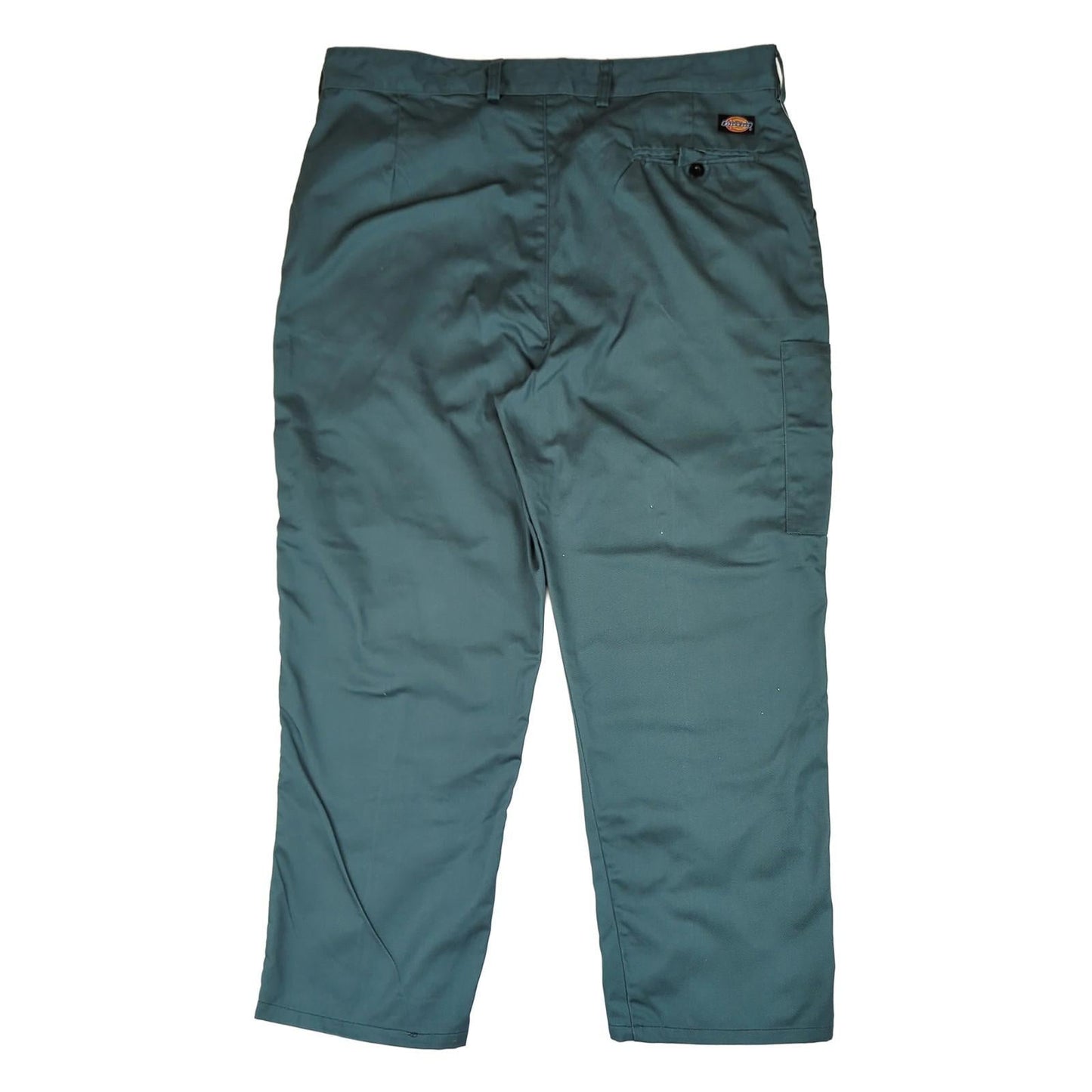Dickies Dickies Redhawk Mens Work Trousers 40 R Bottle Green Straight Fit Pants workear RewearableUK