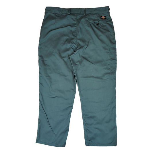 Dickies Redhawk Mens Work Trousers 40 R Bottle Green Straight Fit Pants by Dickies – workear | RewearableUK