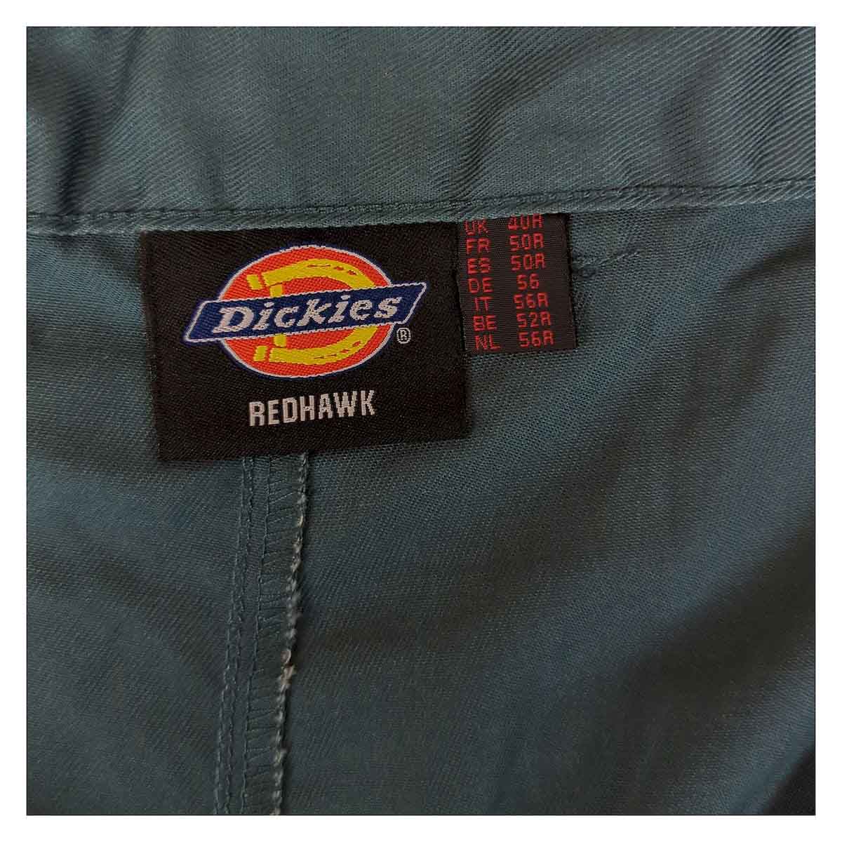Dickies Redhawk Mens Work Trousers 40 R Bottle Green Straight Fit Pants by Dickies – workear | RewearableUK