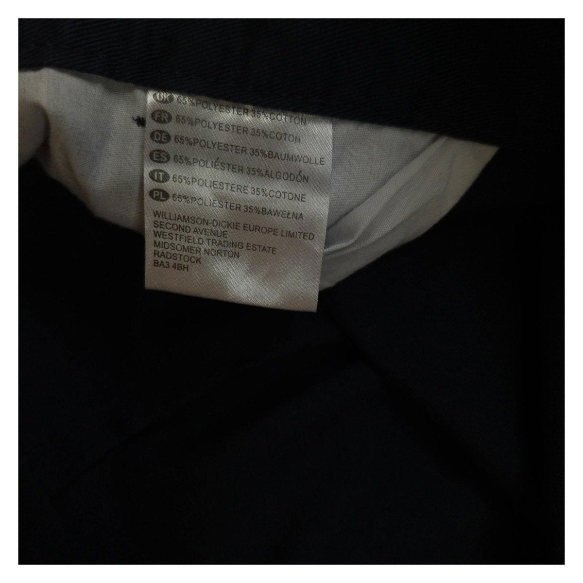 Dickies Dickies Redhawk Navy Cargo Work Trousers - W42 R workear RewearableUK