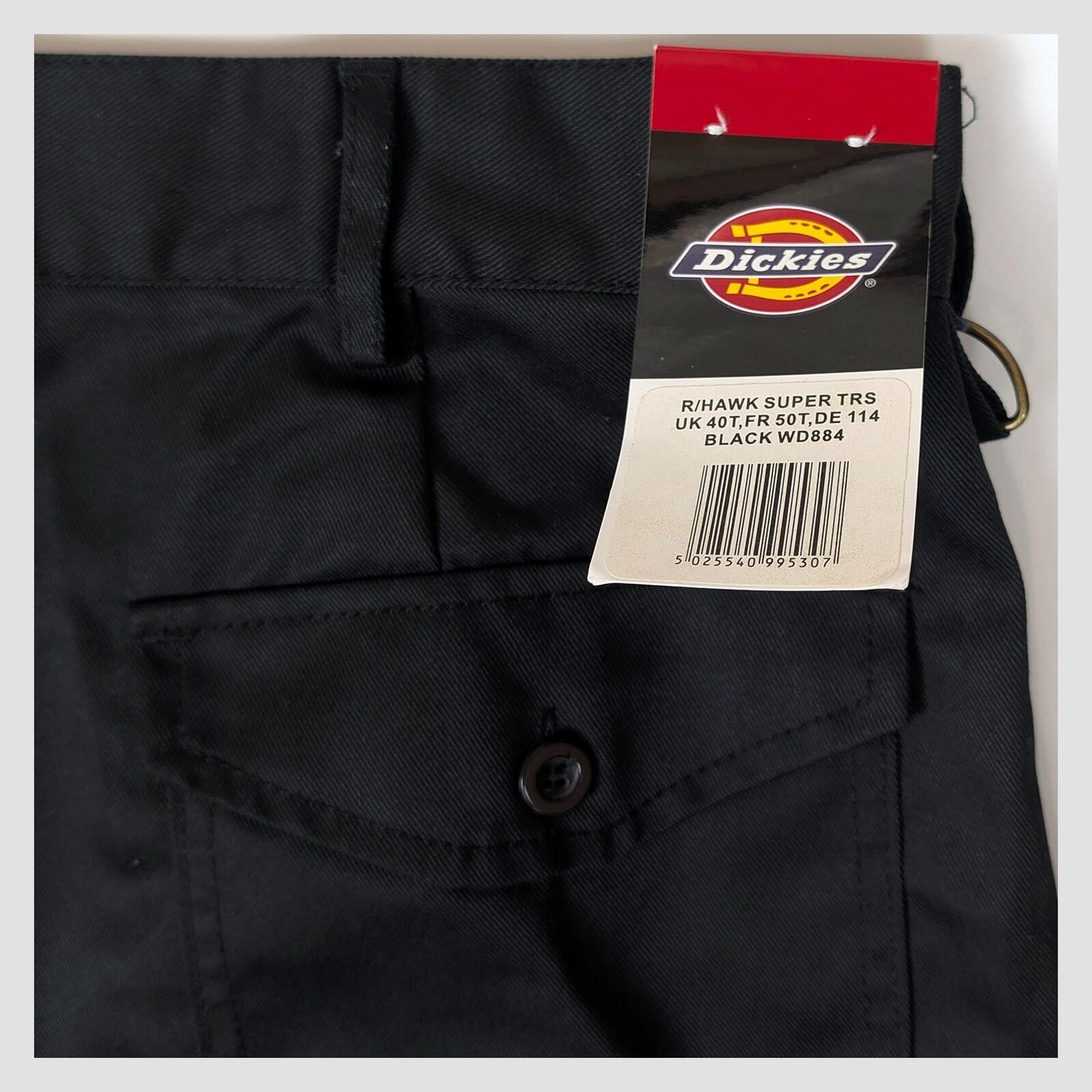 dickies redhawk super work trousers mens black cargo utility pants size 40 t nwt by Dickies – | RewearableUK