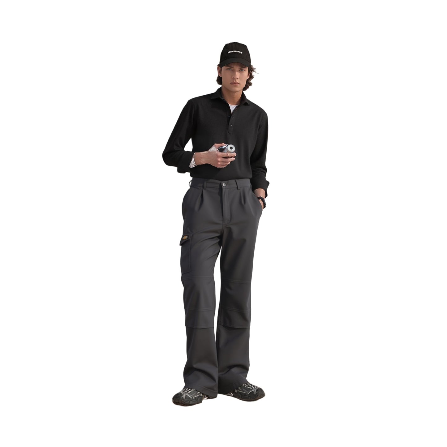 Dickies Reinforced Knee Cargo Trousers Grey | Men's 32 R by Dickies – | RewearableUK