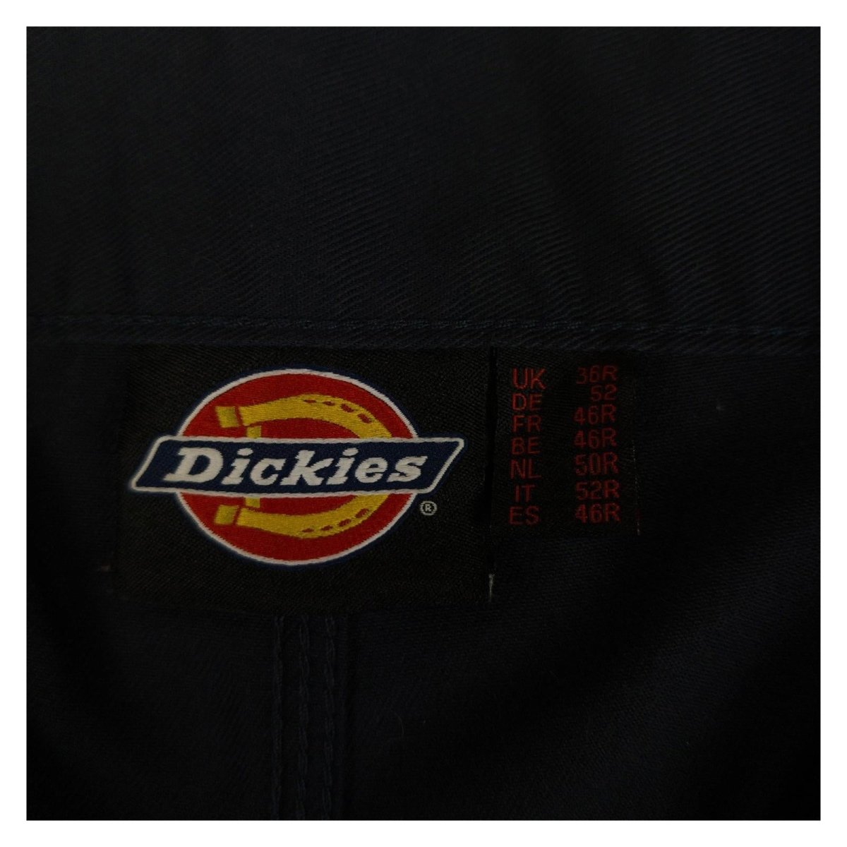 Dickies Dickies Reinforced Knee Cargo Work Trousers Men 36 R – Navy Utility Pants workear RewearableUK