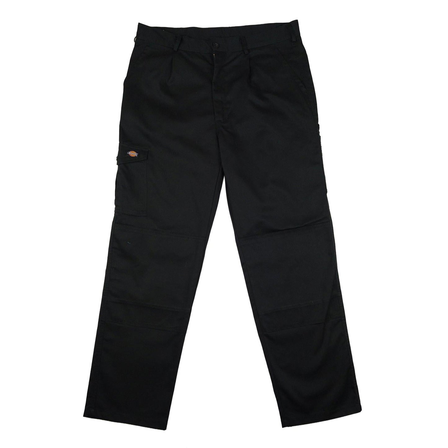 Dickies Dickies Reinforced Knee Cargo Work Trousers Men 38 T – Black Utility Pants workear RewearableUK