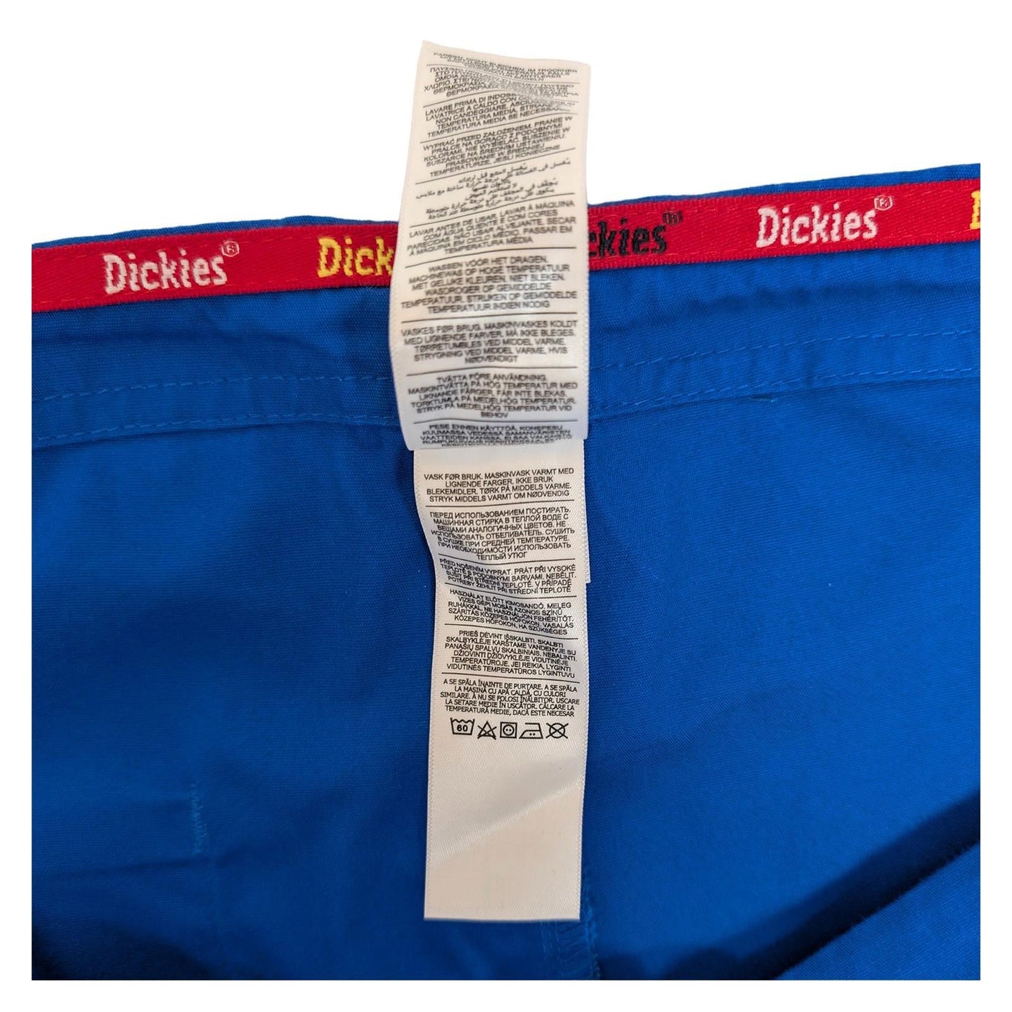 Dickies Scrub Trousers XL Royal Blue Medical Cargo Pants Drawstring Waist Unifor by Dickies – | RewearableUK