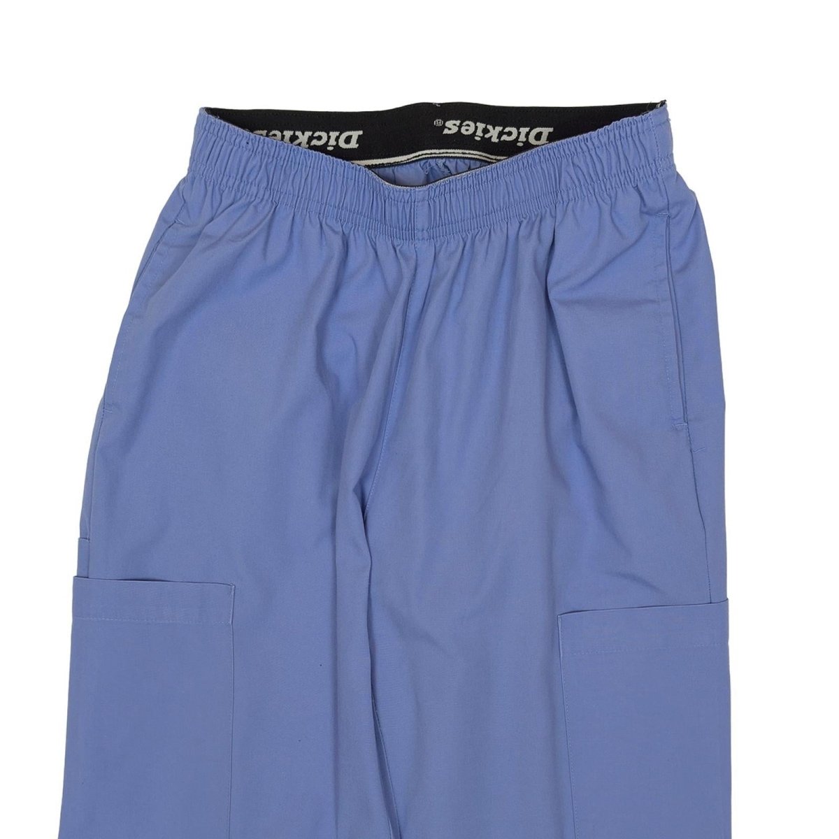 Dickies Scrub Trousers XS Blue Medical Cargo Pants Elastic Waist Pockets Uniform by Dickies – | RewearableUK
