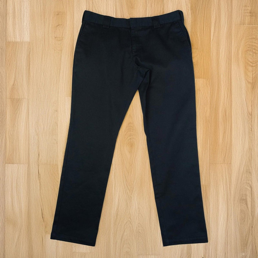 Dickies Slim Fit Trousers W36 L32 Black Workwear Casual Pants by Dickies – | RewearableUK