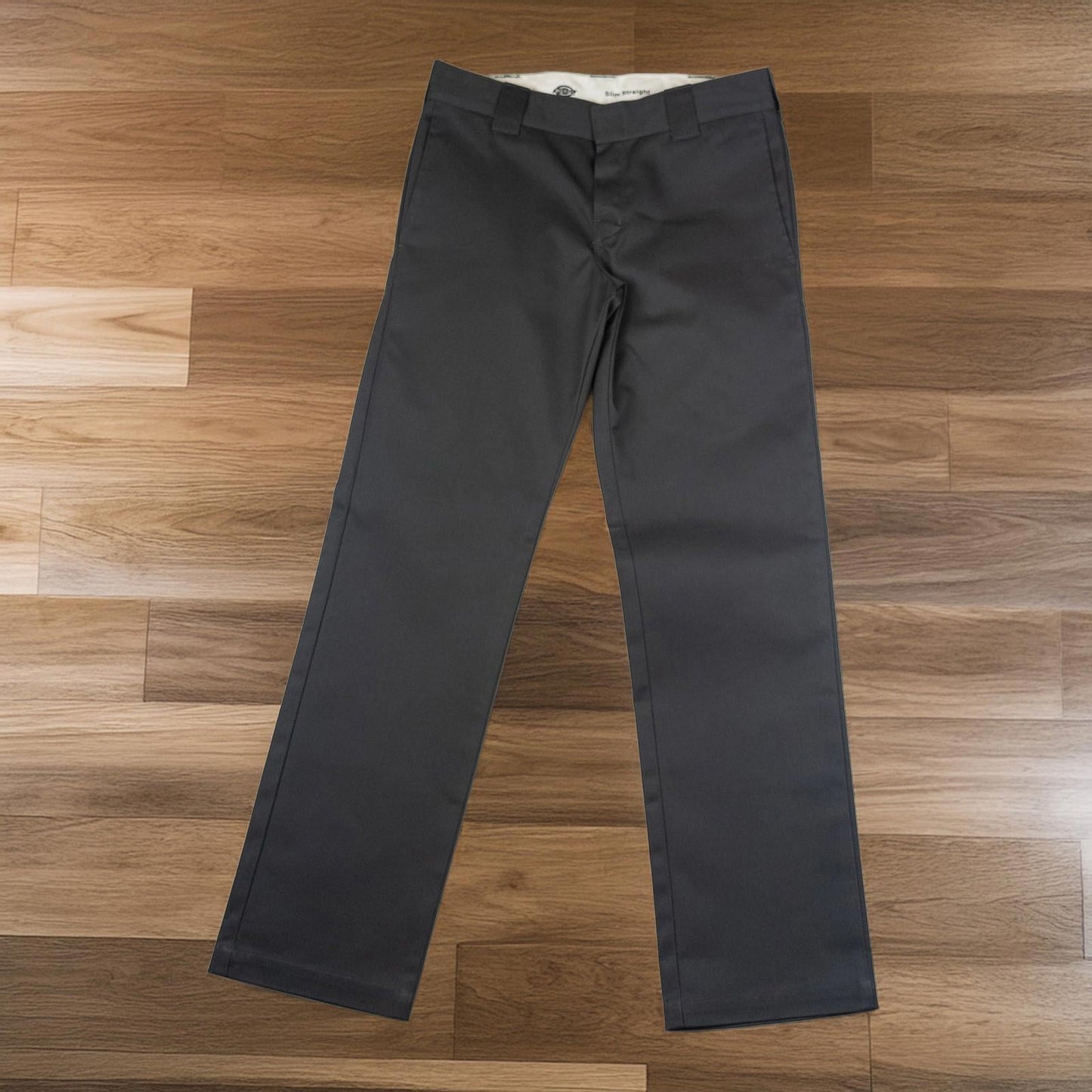 Dickies Slim Straight Trousers W30 L32 Charcoal Grey Workwear 873 Pants NWOT by Dickies – | RewearableUK
