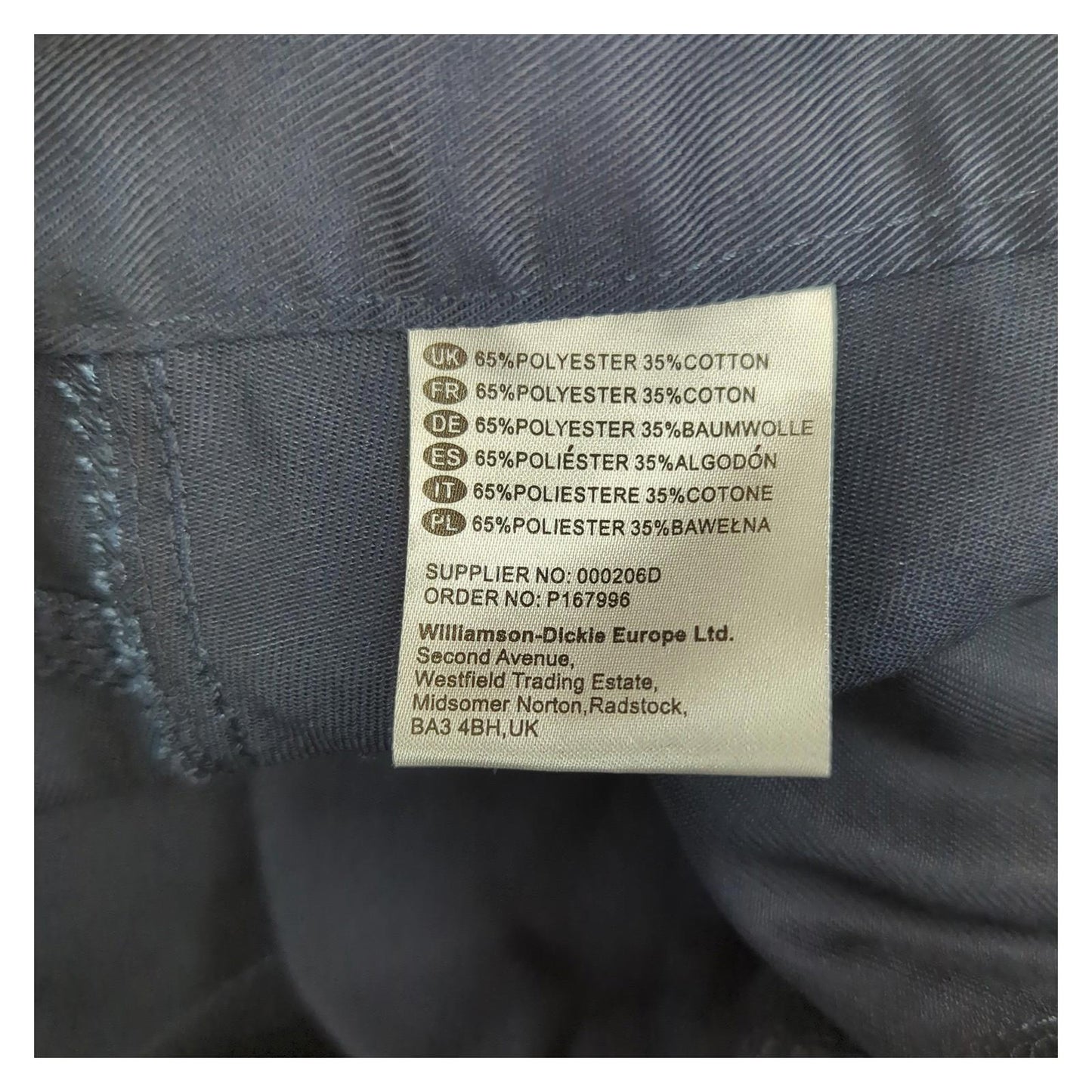 Dickies WD855 Redhawk Ladies Work Trousers Navy Blue Women's Size UK 20 NWT by Dickies – | RewearableUK