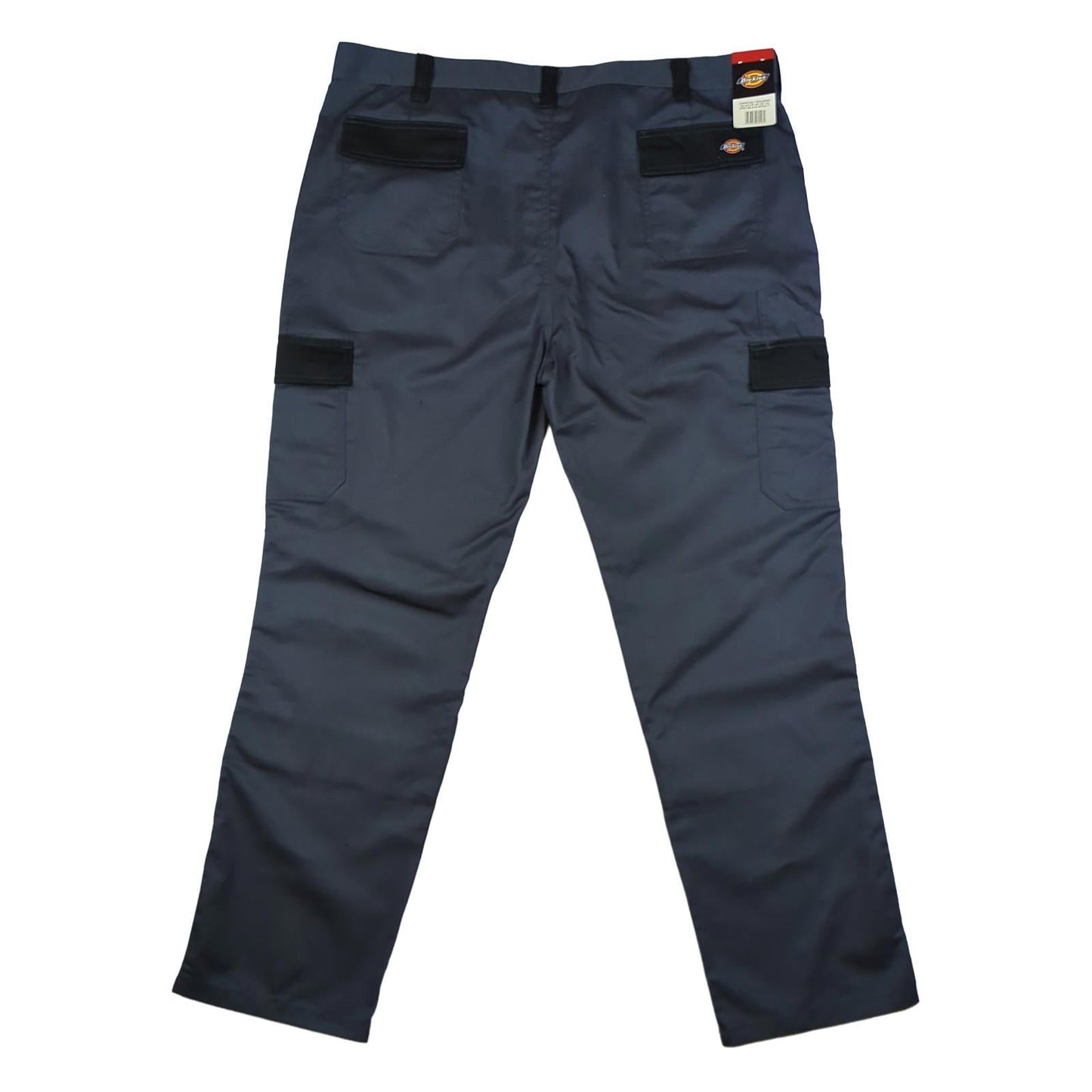 Dickies Dickies Work Trousers Grey Black Reinforced Pockets Mens W44 L32 workear RewearableUK