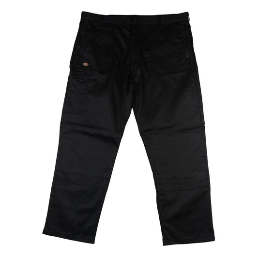 Dickies Work Trousers W44 R Black Knee Pad Pockets Zip Cargo Heavy Duty Pants by Dickies – | RewearableUK