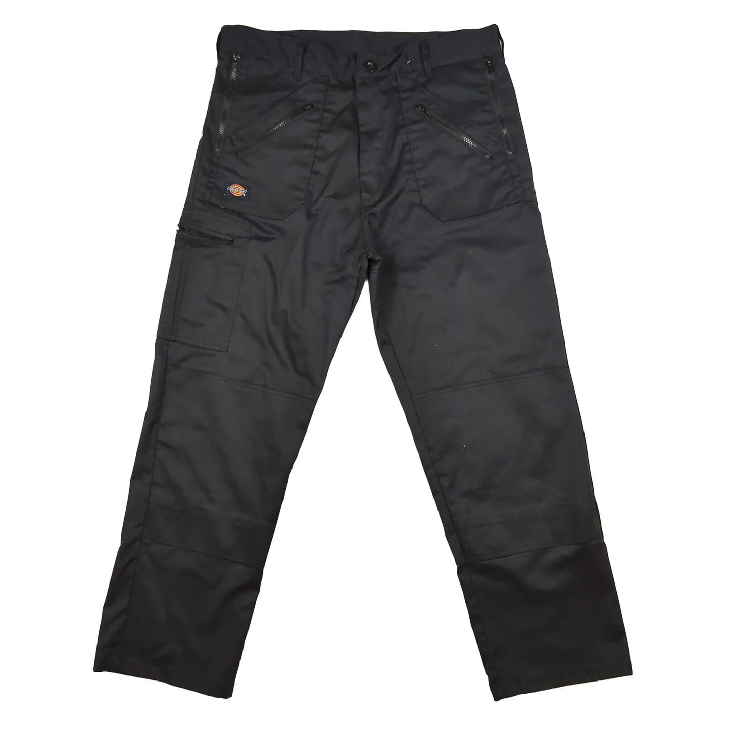 Dickies Dickies Workwear Trousers Black 34W 32L Durable Cargo Pockets Utility Pants workear RewearableUK