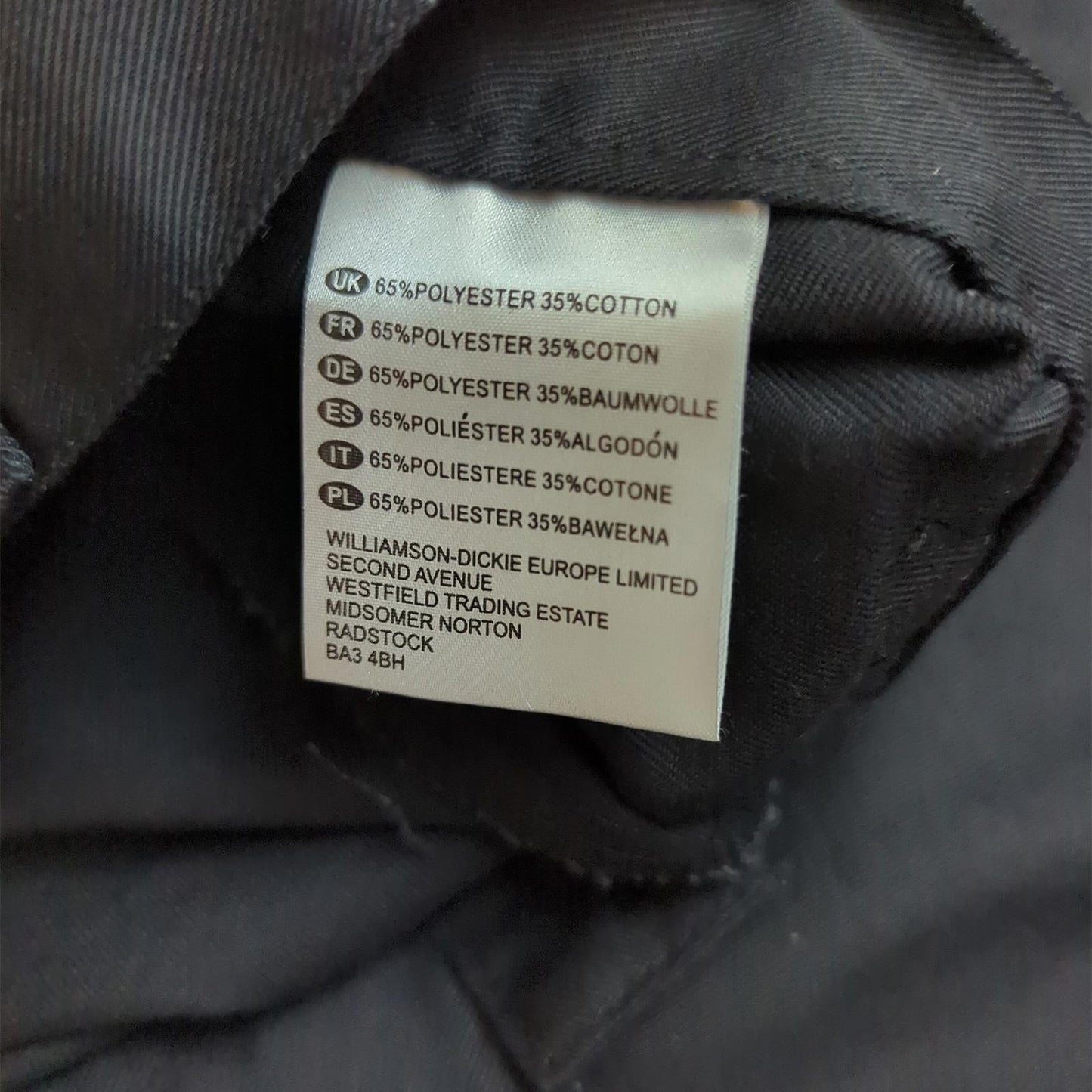 Dickies Dickies Zip - Off Convertible Trousers Black - Women's UK 20 R workear RewearableUK