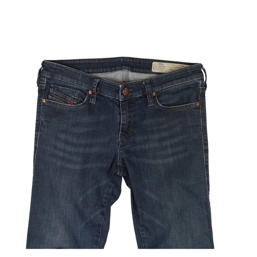 Diesel Skinzee - Low - S Jeans W29 L32 Dark Blue Super Slim Skinny Low Waist Stretch by DIESEL – | RewearableUK