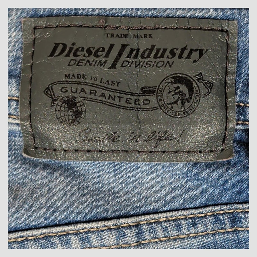diesel sleenker mens light blue slim skinny stretch denim jeans size w26 l32 by DIESEL – | RewearableUK