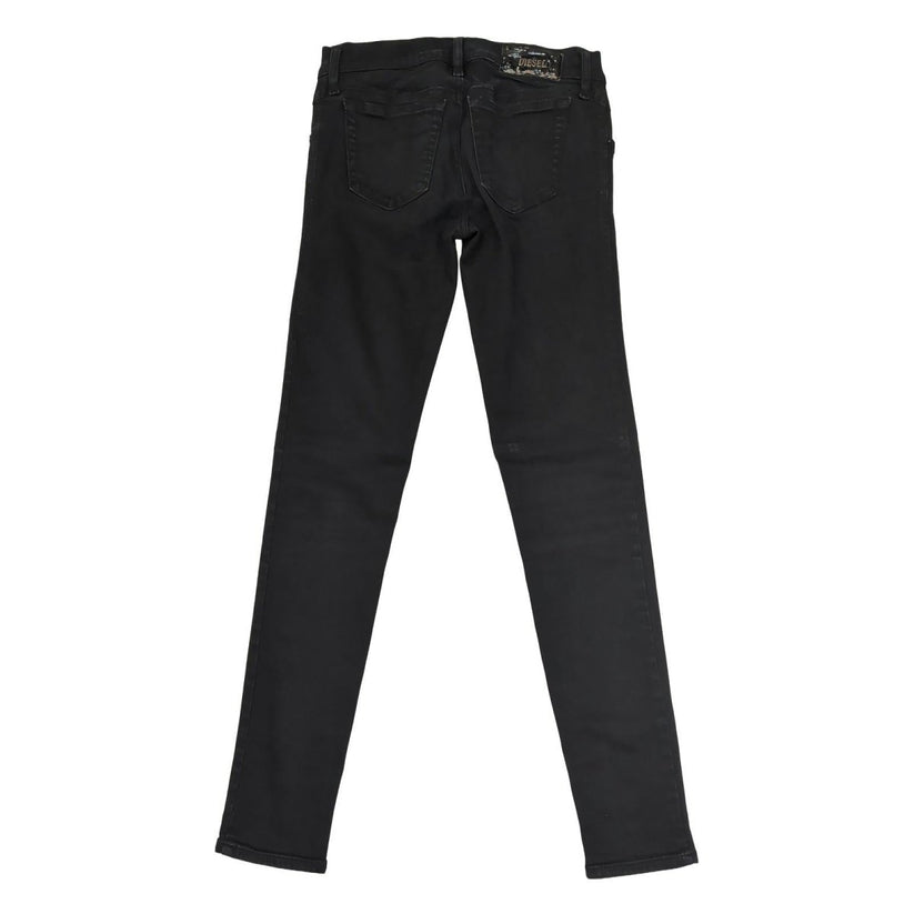 diesel womens w25 l30 black getlegg slim skinny low waist stretch denim jeans by DIESEL – | RewearableUK