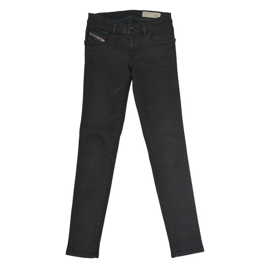 diesel womens w25 l30 black getlegg slim skinny low waist stretch denim jeans by DIESEL – | RewearableUK