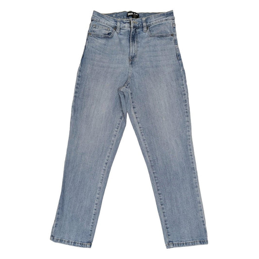 dkny jeans women size 29 high rise boyfriend light blue wash denim trousers by DKNY – | RewearableUK