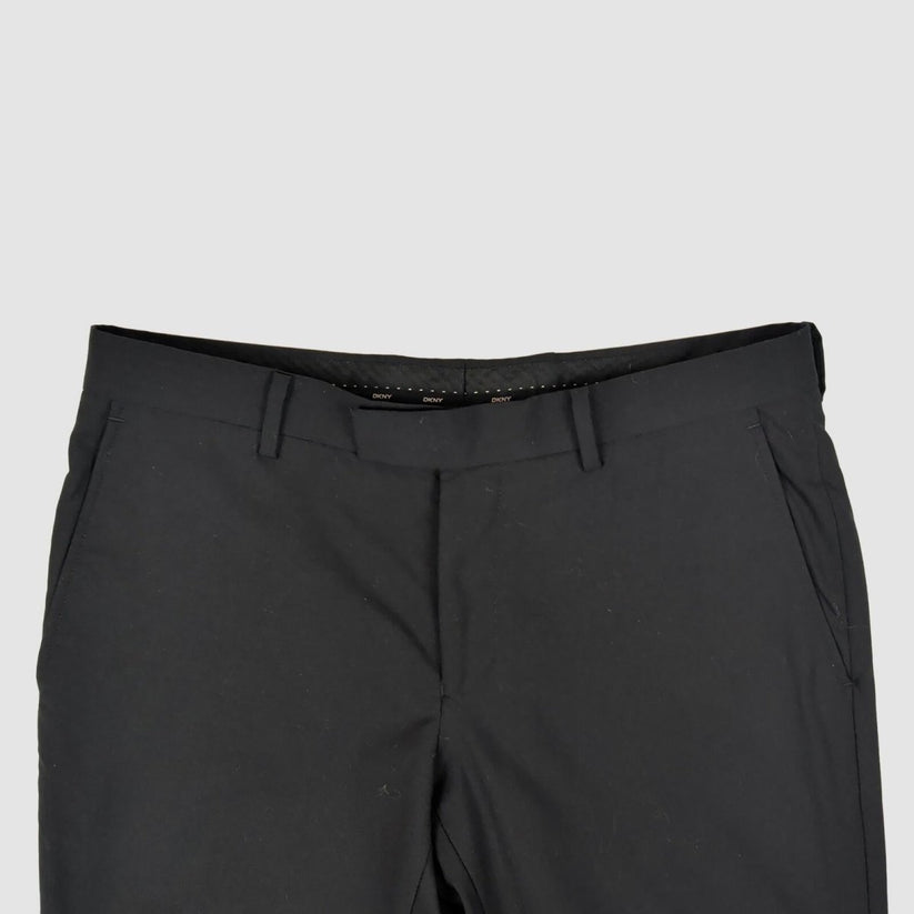 dkny mens black wool formal trousers waist 32 short by DKNY – formal | RewearableUK