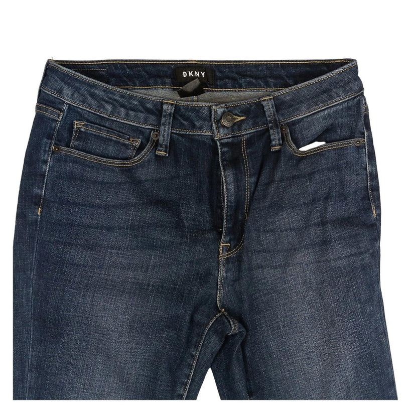 DKNY Women's Jeans W30 US 30 Dark Blue Skinny Stretch Denim Pants Trousers by DKNY – | RewearableUK