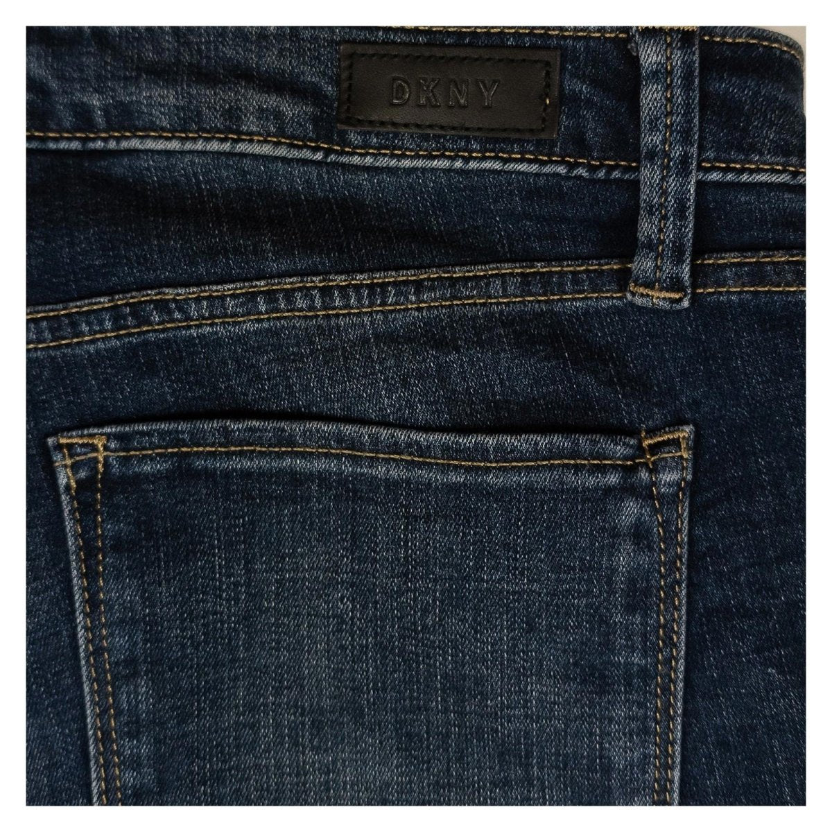 DKNY Women's Jeans W30 US 30 Dark Blue Skinny Stretch Denim Pants Trousers by DKNY – | RewearableUK