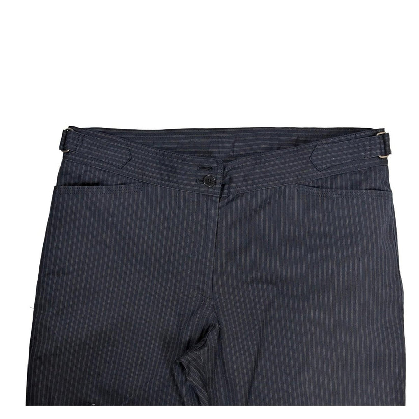 dkny womens pinstripe tailored dress pants size 10 dark stretch trousers by DKNY – | RewearableUK
