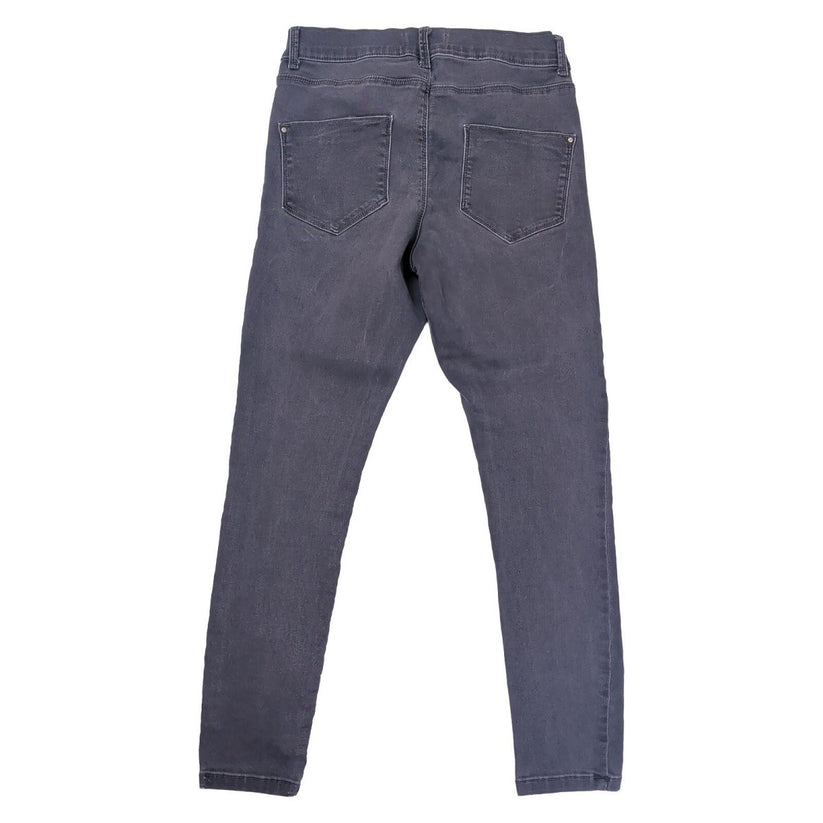 Dorothy Perkins Women's Petite Skinny Jeans UK 12 Charcoal Grey Denim Trousers – Jeans product photo 3 | RewearableUK