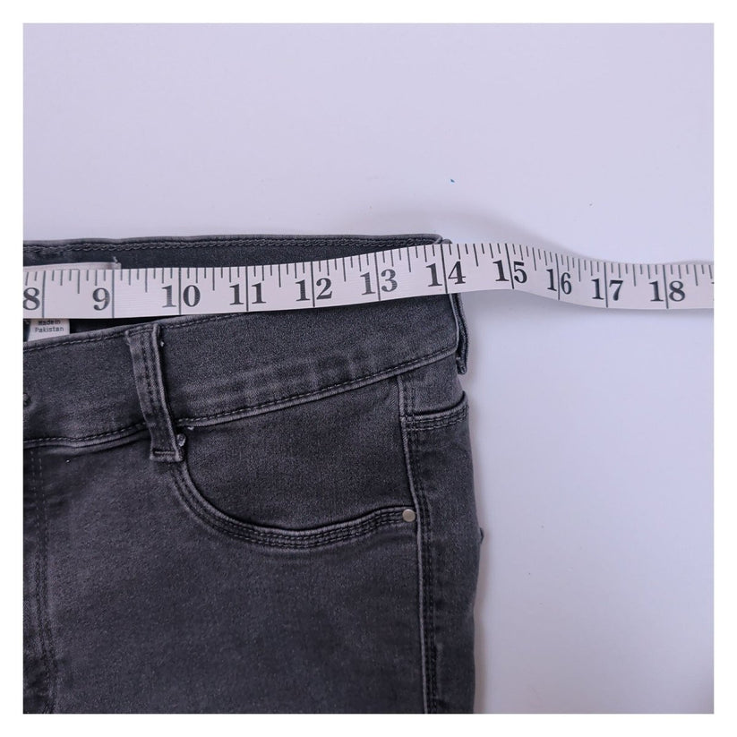 Dorothy Perkins Women's Petite Skinny Jeans UK 12 Charcoal Grey Denim Trousers – Jeans product photo 8 | RewearableUK