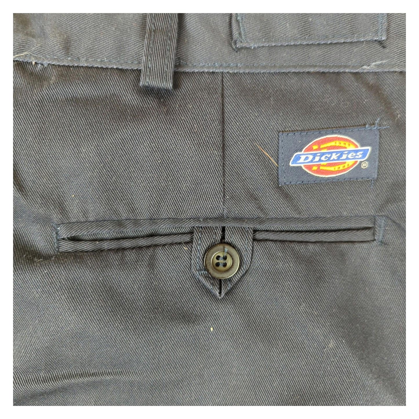 Dickies Durable Dickies Redhawk Trousers WD864 Mens Workwear Chinos Navy Blue 30 T! workear RewearableUK